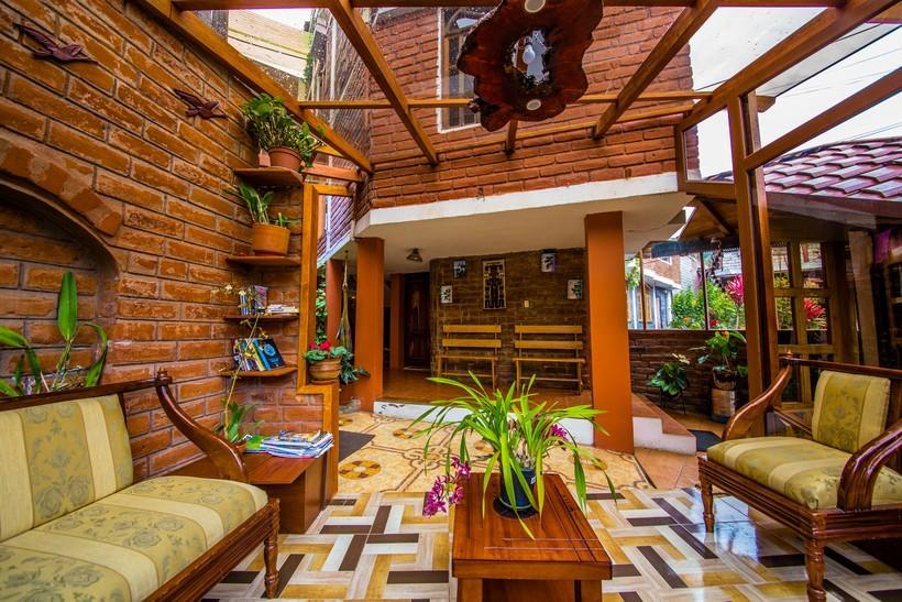 Hotel Donde Ivan Баньос Экстерьер фото